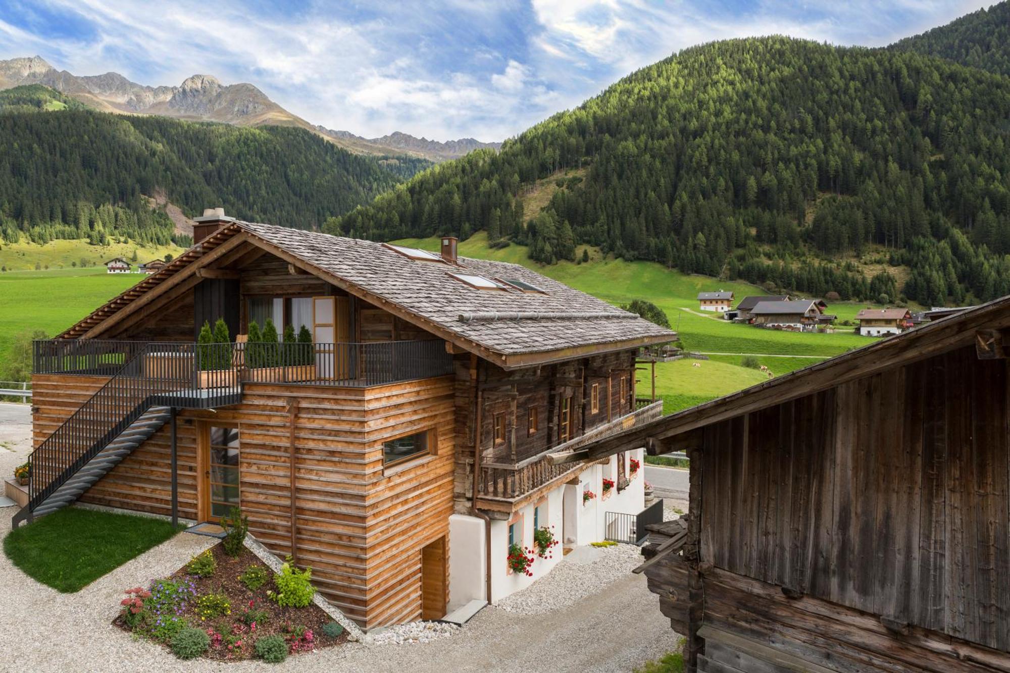 Appartements Zi Ranna Santa Maddalena in Casies Eksteriør bilde